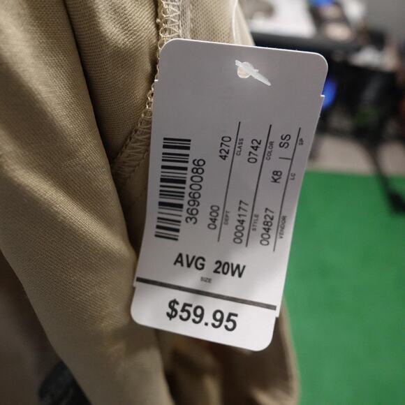 CJ Banks Signature Slimming Capri Pants Womens 20W Moderately Curvy Pull On - Picture 11 of 13